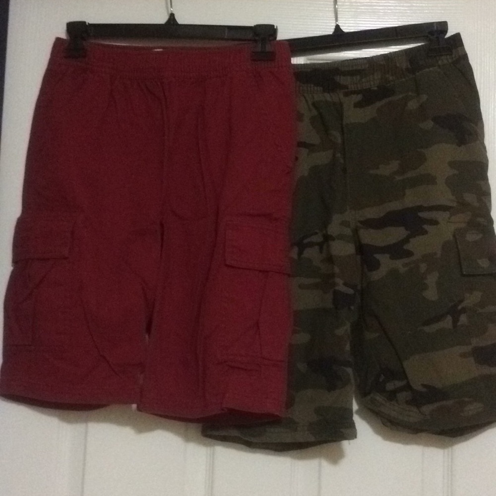 2 children’s place shorts boys size 14
